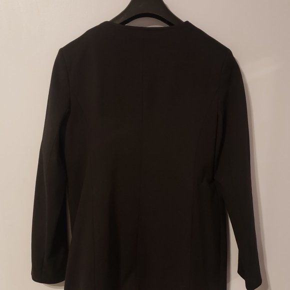 Jessica Brand Black Fall 4 Button Coat - Picture 4 of 4